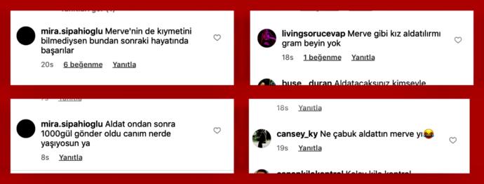 Sabancı’yı Aldattığına Pişman Ettiren Yurdum İnsanından Yaran Merve'ci Yorumlar!