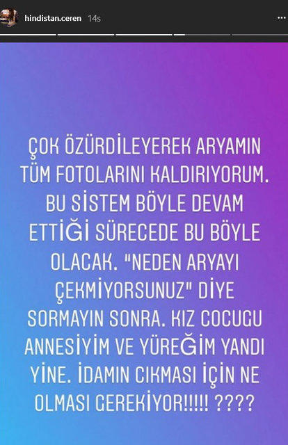 Çocuk Ölümleri Haberlerinin Ardından Ceren Hindistan Kızının Fotoğraflarını Kaldırma Kararı Aldı