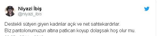 ''Destekli Sütyen Takmak Suçtur'' Diyen Erkeklerden Bomba Tweetler!