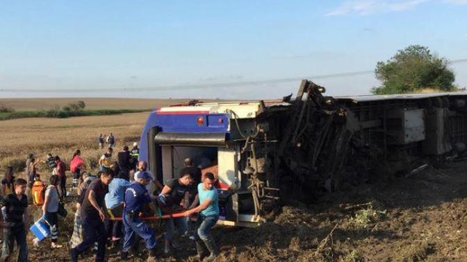 Tekirdağ'da Yolcu Treni Kazası: 24 Ölü 124 Yaralı Var