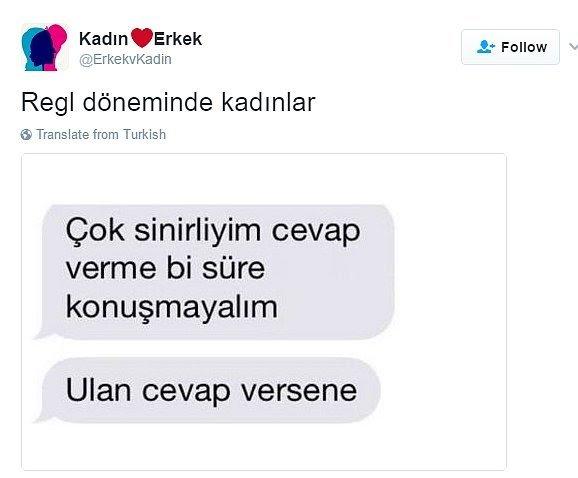 Regl Günlerinde Kadınların Partnerlerine Kurduğu Cümleler Nelerdir?