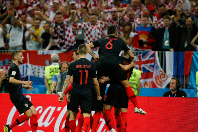 Hırvatistan Dünya Kupası Finaline Gol Attı