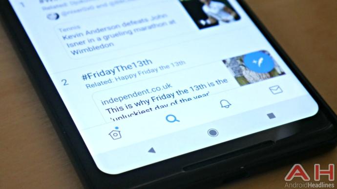 Twitter Android Kullanıcıları İçin Alt Gezinti Çubuğu Ekledi