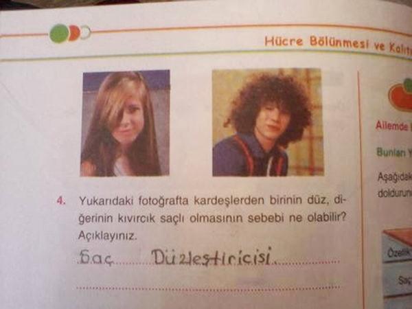 Sınav Sorularına Verilmiş Komik Cevaplar