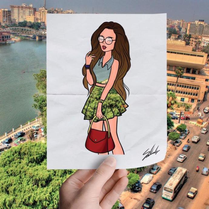 Turizmi Teşvik Etmek Amacıyla Doğa ile Çizimi Bütünleştiren Sanatçının Hayran Kalacağınız Eserleri!