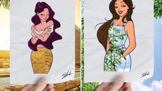 Turizmi Teşvik Etmek Amacıyla Doğa ile Çizimi Bütünleştiren Sanatçının Hayran Kalacağınız Eserleri!