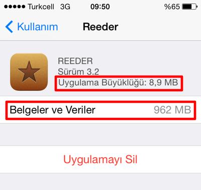iPhone Uygulama Verisi Silme İşlemi Nasıl Yapılır?