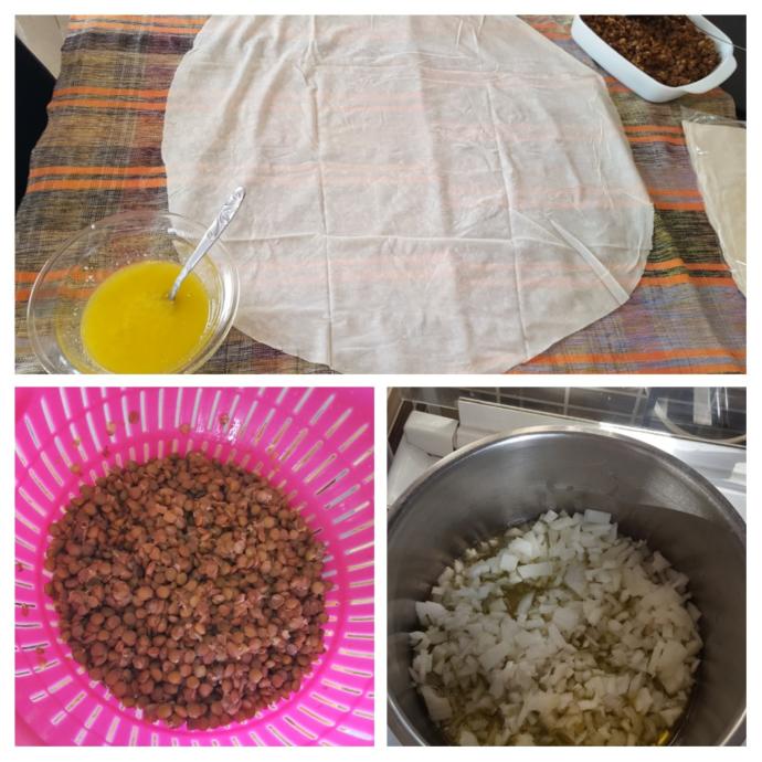 Kıymalı Tadında Yeşil Mercimekli Börek
