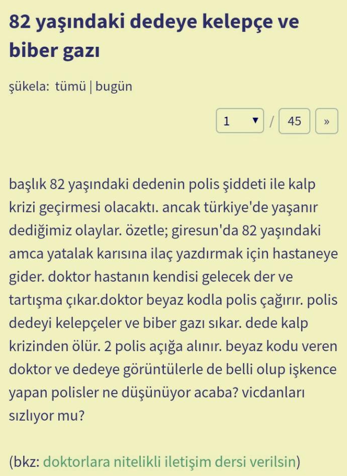 Utandık: Böyle Polis ve Doktor Olmaz Olsun!