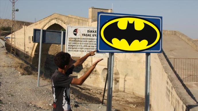 Batmanlı Vatandaşlardan Batman (Yarasa Adam) Atağı