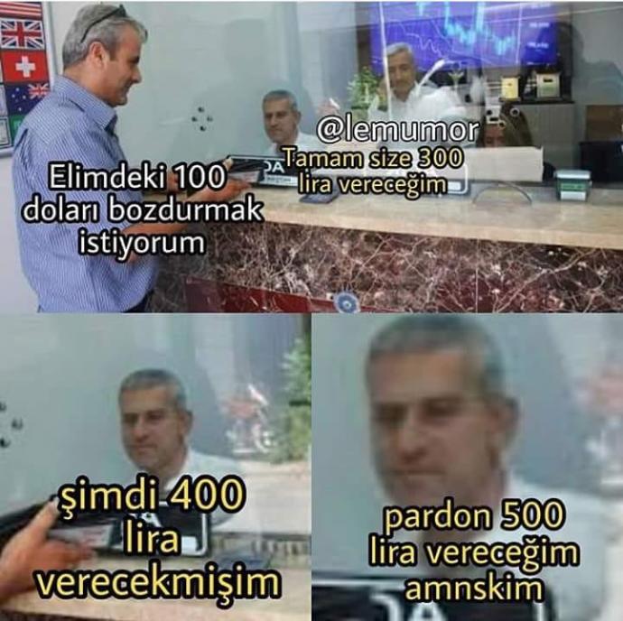 Doların 5 TL'ye Dayanmasına Tepki Olarak Atılan Tweetler!