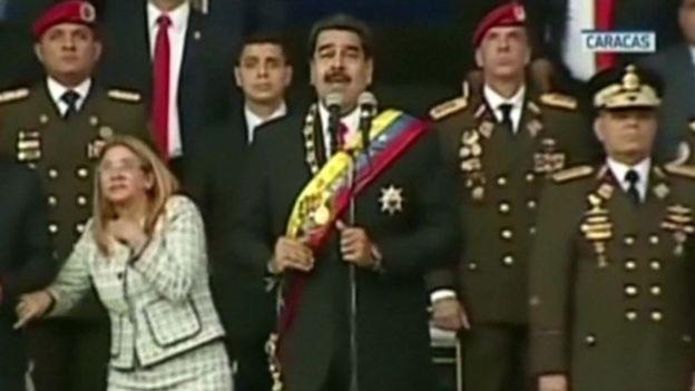 Venezuela Liderine Drone'lu Saldırı Girişimi