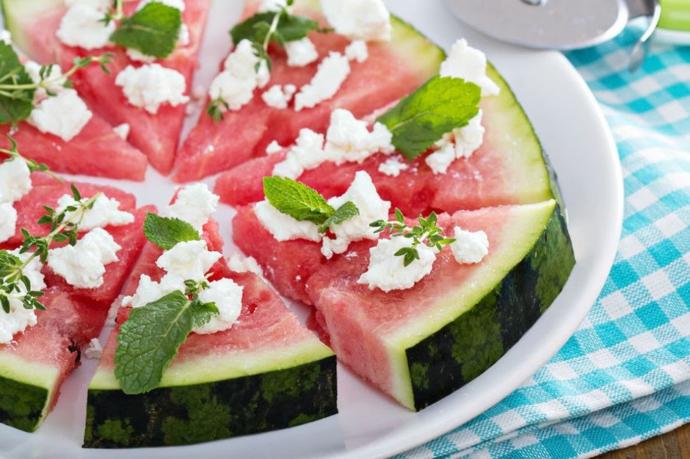 Pizza Severlere Değişik Bir Alternatif Daha: Karpuz Pizza!