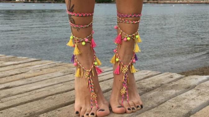 Son Yılların Moda Takısı Şahmeran Nasıl Yapılır? Ayaklar, Hiç Bu Kadar Şık ve Seksi Olmamıştı!
