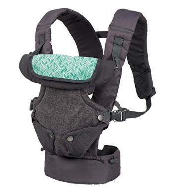 Kanguru, Infantino 930-005204-10 Flip Advanced 4 in 1, grau