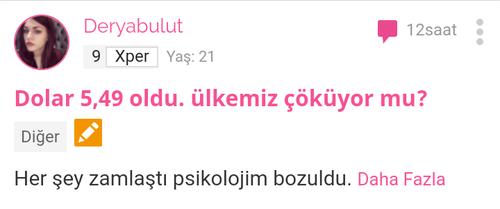 Eyy Dolar! Sen mi Büyüksün Yoksa KizlarSoruyor mu Büyük?