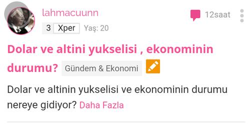 Eyy Dolar! Sen mi Büyüksün Yoksa KizlarSoruyor mu Büyük?