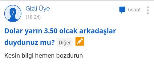 Eyy Dolar! Sen mi Büyüksün Yoksa KizlarSoruyor mu Büyük?