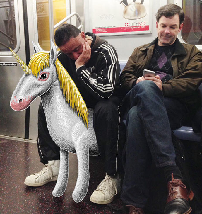 Metroda Canı Sıkılan Sanatçının Çizdiği Birbirinden Eğlenceli Çalışmalar!