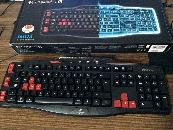 Logitech G103 Makrolu Oyuncu Klavyesi