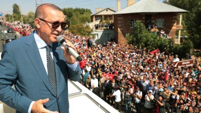 Erdoğan, Malazgirt Zaferi'nin 947. Yıl Dönümünde Konuştu