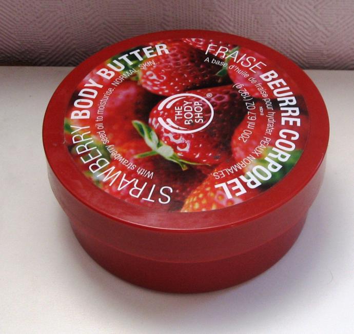 THE BODY SHOP STRAWBERRY BODY BUTTER