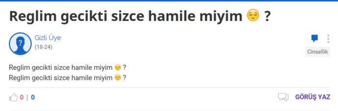 Acaba doğum yaptı mı :)