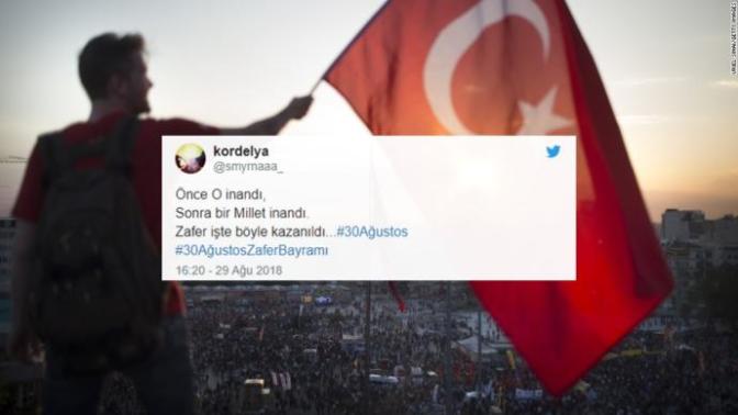 30 Ağustos Zafer Bayramı'nın 96. Yıl Dönümünde Bu Gururu Bizlere Yaşatan En Anlamlı Tweetler!