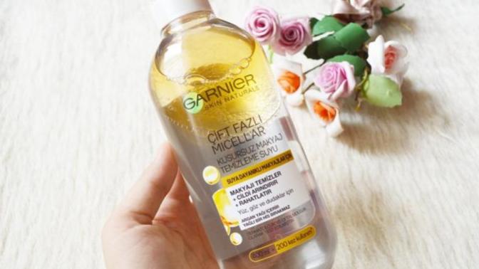 Asla Almamanız Gereken Bir Ürünü İnceliyorum: Garnier Çift Fazlı Micellar Kusursuz Makyaj Temizleme Suyu