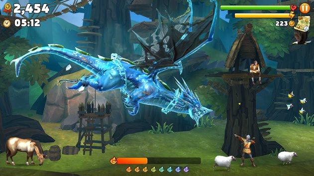 Mobil Oyunculara Konsol Grafiği Tadında Oyun: Hungry Dragon