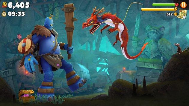 Mobil Oyunculara Konsol Grafiği Tadında Oyun: Hungry Dragon