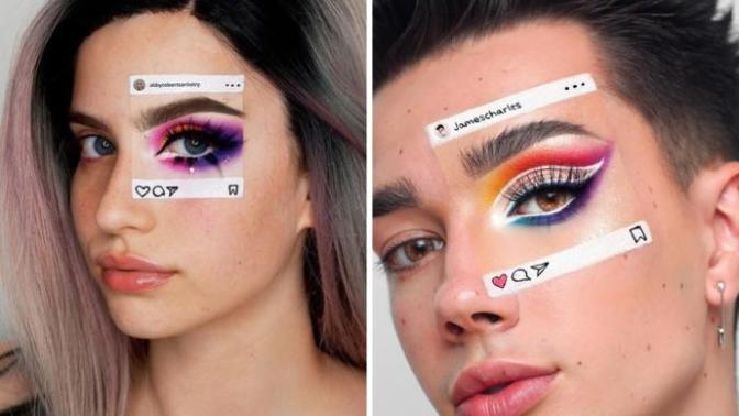 Instagram'daki Makyaj Sanatçılarının Başlattığı Enteresan Bir Akım: Instaception!