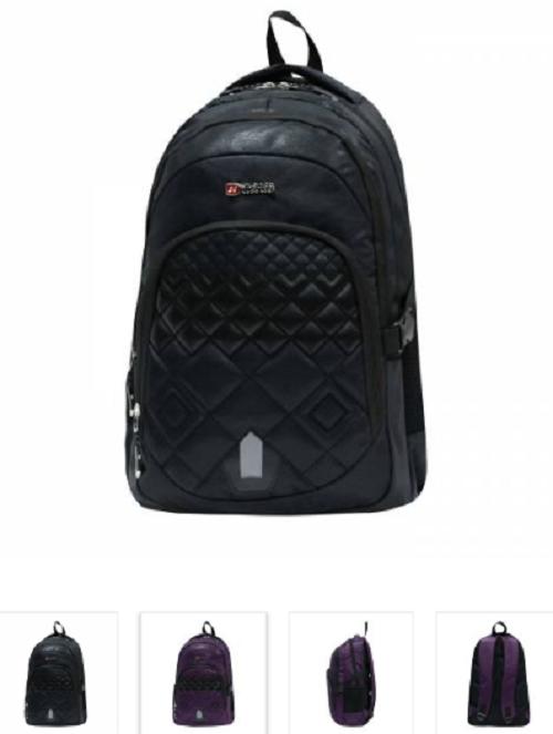 HiBags Laptop Bölmeli Günlük Sırt Çantası - Okul Çantası