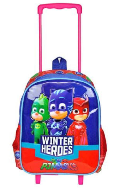 Pj Masks Pijamaskeliler Çekçekli Okul Çantası