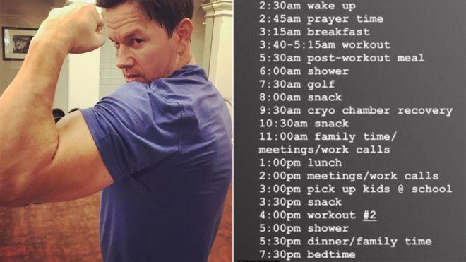 Ünlü Aktör Mark Wahlberg Formunu Korumasının Sırlarını Açıkladı