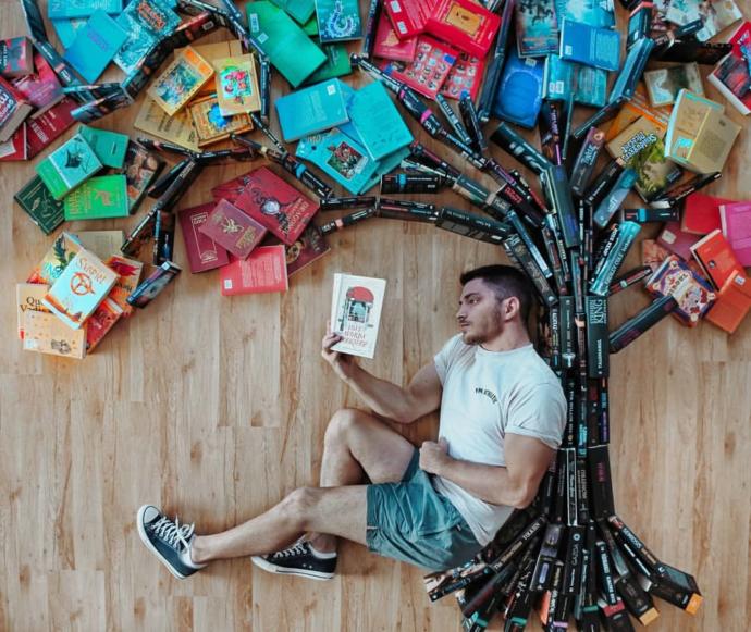 Tell me a random thing about you. 😁📚I for one love to read under rainbow trees😂. Hashtag relatable. No, but really, I love reading outside and thankfully I live in the country side so yey for me. #WHPdailylife📚Short caption today but I kinda had a lot to do and I * tired as hell and yeah. James out.