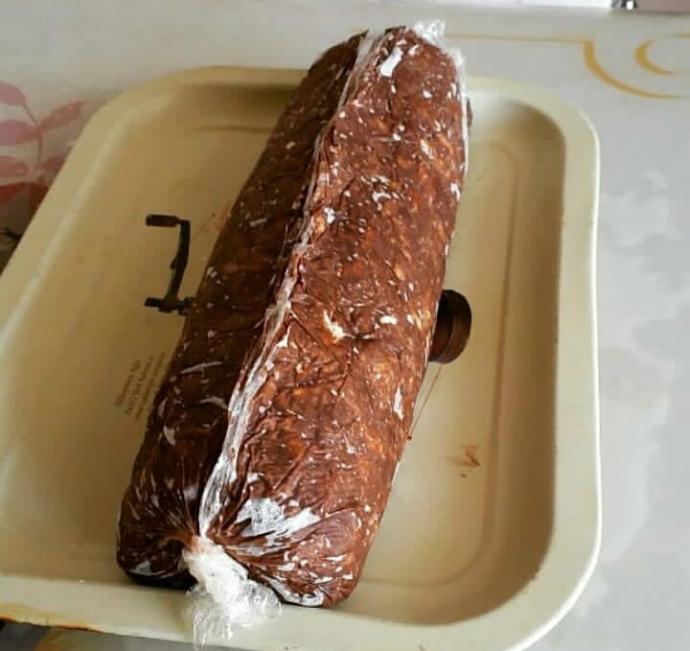 Nefis Pudingli Buz Gibi Mozaik Pasta