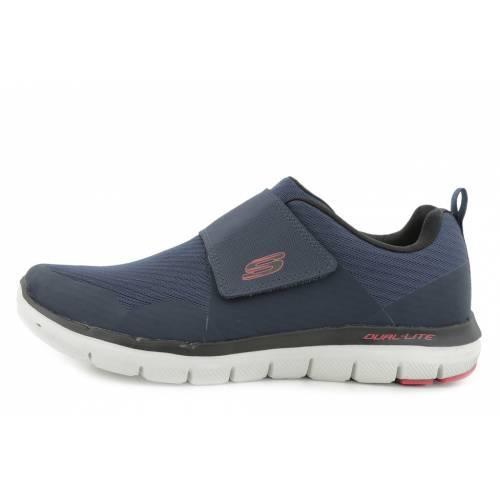 5. NVRD Skechers Flex Advantage 2.0- Gurn Erkek Günlük Ayakkabı Lacivert