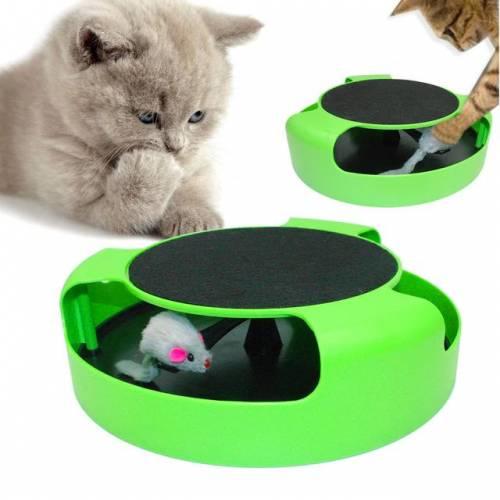 Catch The Mouse Kedi Oyuncağı Tırmalaması Fare Kovalama Yakalama Oyunu Yetişkin Yavru Kedi Oyuncağı