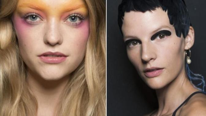 2018 Paris Moda Haftasında Boy Gösteren Mankenlerin Makyaj Stilleri