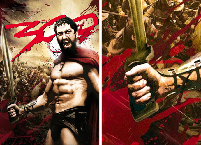 Ancak Büyük Resmi Görünce Fark Edilebilecek Film Posterlerindeki Saçma Shop Hataları