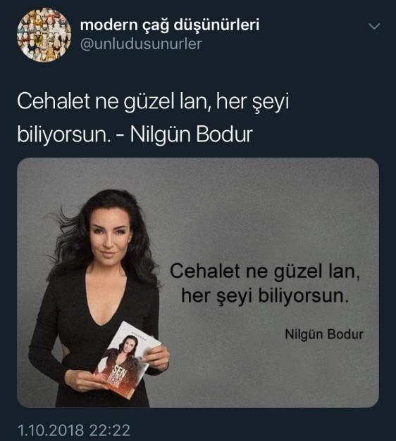 Nilgün Bodur İçin Atılmış 6 İlginç Tweet