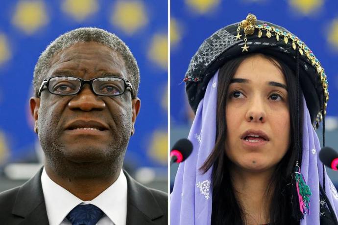 Nobel Barış Ödülünün Sahibi, Kadına Şiddet ve Tecavüz Karşıtı Eylemleriyle Bilinen Nadia Murad ve Denis Mukwege Oldu