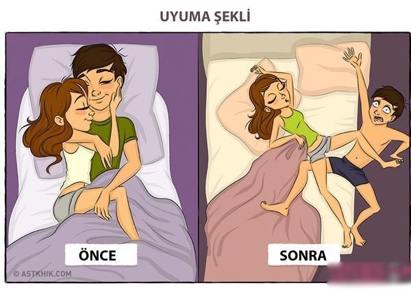 Evlilik Öncesini Ve Sonrasını En Güzel Şekilde Anlatan İllüstrasyonlar Nelerdir?