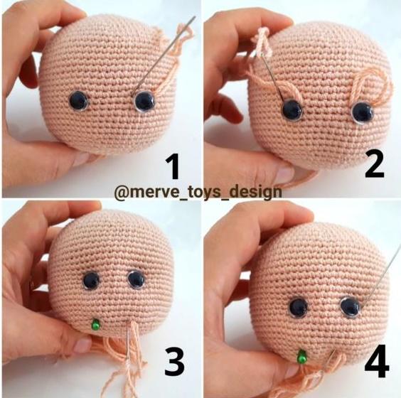 Amigurumide Bebeklere İfade Nasıl Verilir?