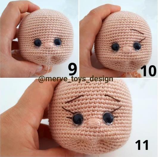 Amigurumide Bebeklere İfade Nasıl Verilir?