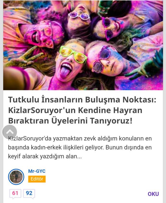 KizlarSoruyor’u Bizlere Tanıtmaya Çalışan Üyelerimizin Takdire Şayan Paylaşımları!