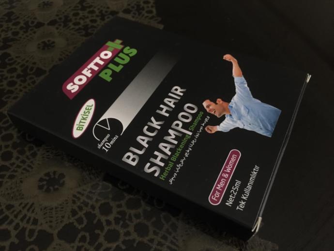 Softto Plus Bitkisel Siyah Saç Şampuanı