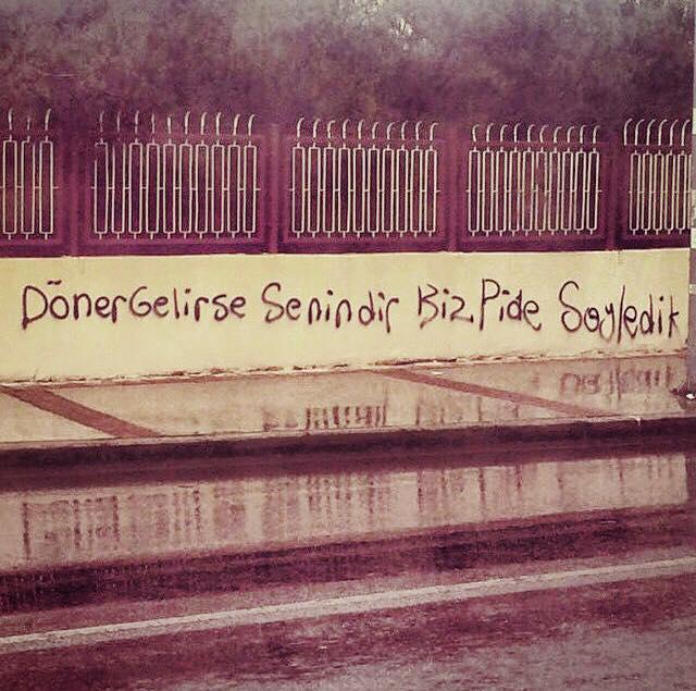 Kalanın da gidenin de canı sağ olsun. Biz pide yiyoruz :D