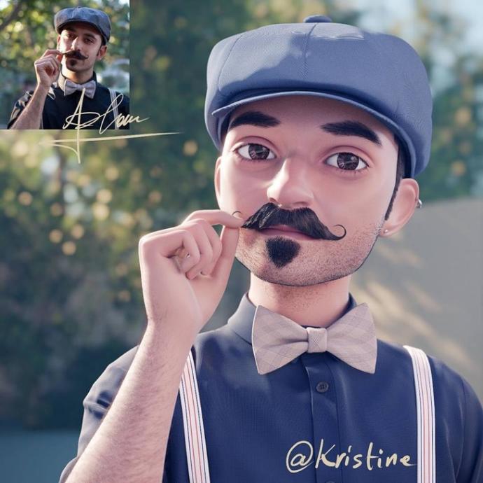 Bir Sanatçının 3 Boyutlu Animasyon Karakterlerine Dönüştürdüğü 12 İnsan!